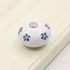 Multiple Colors Ceramic Handle Single Hole Cabinet Pull Vintage Door Knob  Shoe Cabinet