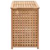 Laundry Basket 87.5 x 46 x 67 cm Solid Walnut Wood
