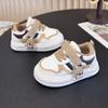 2026 Kids' Soft-Soled White Walking & Skate Shoes – Trendy Spring/Autumn Style for Boys & Girls