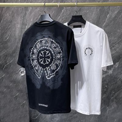 8969 Sommer 2026 Neu Hochwertige Baumwolle Rundhals Locker Große Größe Herren und Damen T-Shirt Partner T-Shirt