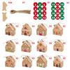 2025 DIY Advent Calendar for Filling and Filling House Set Gingerbread House 24 Colourful Folding Boxes for Decor Xmas Village