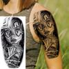 1 Sheet Full Arm Robber Gangster Temporary Tattoos For Men Women Waterproof  Tatoo Sleeve Realistic Bad Guy Fake Tattoos Sticker