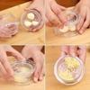Multifunctional Garlic Crusher Manual Press and Roll Chopper Kitchen Garlic Mincer Vegetable Cutter Easy Use Kitchen Tool
