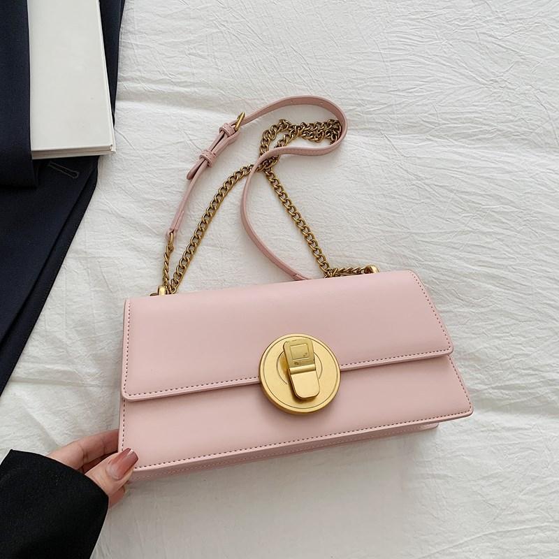 Summer new fashion high-end chain small square bag versatile single shoulder messenger women's bag