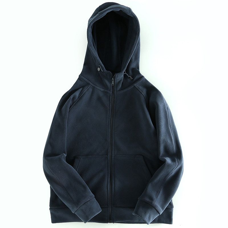 off Orders Exported to Japan Spring and Autumn Men's Fleece Clothing Polar Fleece Men's Clothing Outerwear Trendy Men's Clothing Hoodie Top Clothes