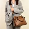 Vintage Famous Brand Women's Soft Leather Handbag Large Capacity Tote Bag Women's Shoulder Crossbody Bags