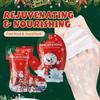 1Pair Christmas Hydrating Hand And Foot Mask,Brightening Care,For Hands And Feet,Soft And Smooth,Rej