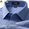 Shanshan Men's Wool Blend Brushed Wrinkle-Free Long Sleeve Shirt