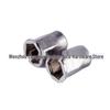 304 Stainless Steel Inner/Outer Hex Rivet Nut, Flat Head, Countersunk, Half Hex, M3-M12