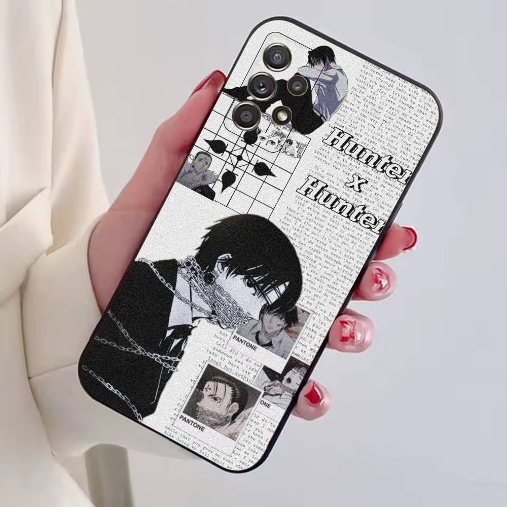 C-Chrollo L-Lucilfer Anime Phone Case For Samsung S25,S24,S21,S22,S23,S30,Ultra,S20,Plus,Fe,Lite,Note,10,Black Cover