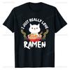 Kawaii Japan RaUnisex Cat Print Tshirt Animated Cat Love Round Cut Cotton Tshirt Harajuku Unisex Unisex Summer Streetwear O-neck Tops Unisex