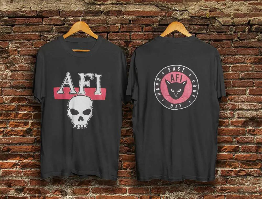 New AFI Band Tour All Size T Shirt For Men Cotton Black CM283 Unisex T-Shirt M