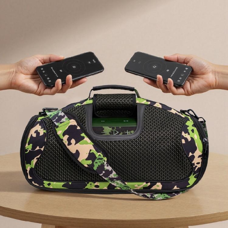 כיסוי הובלה עמיד בפני מזג אוויר לרמקולי Boombox 4 עם מחיצות פנימיות וכיס גישה מהירה