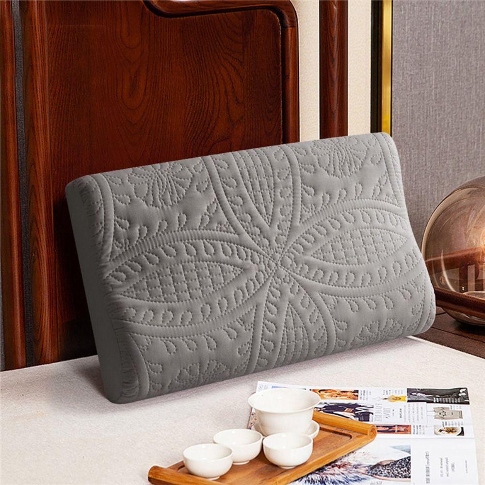 Waterproof Latex Pillowcase Cotton Pillow Cover Universal Foam Pillow Case Pillow Protector