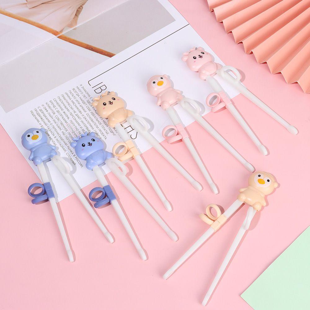 Cartoon Kids Toughness Tableware Beginner Chopsticks Learning Chopsticks Eating Helper Training
