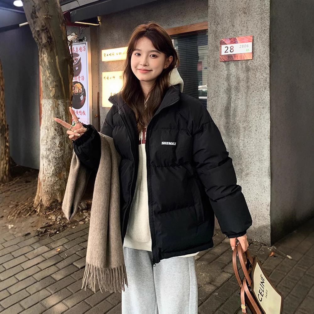 Winter Down-padded Jacket for Women, New Style, Short, Casual, Loose Cotton-padded Jacket for Small People.