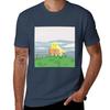 Lemonhope Tshirt Basic Solid Color Short Sleeve Cotton Top Tshirt