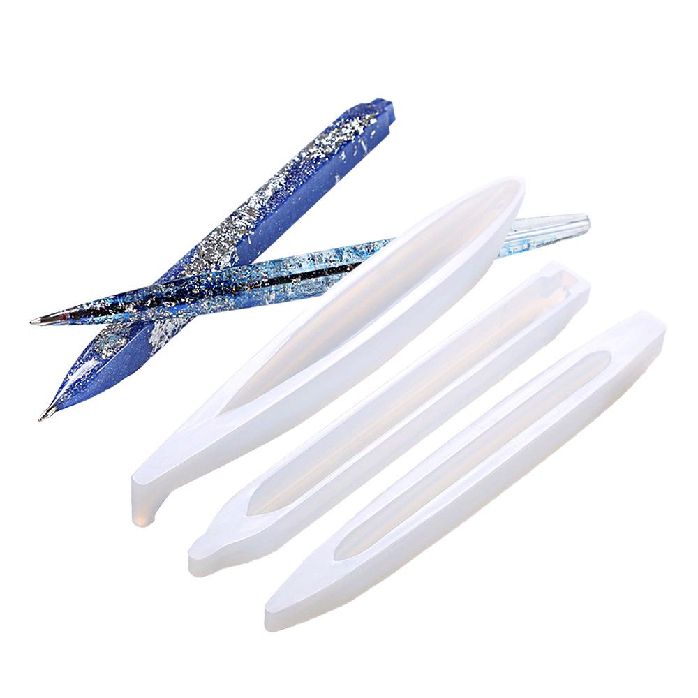 Ballpoint pen silicone mold crystal dropper DIY creative material