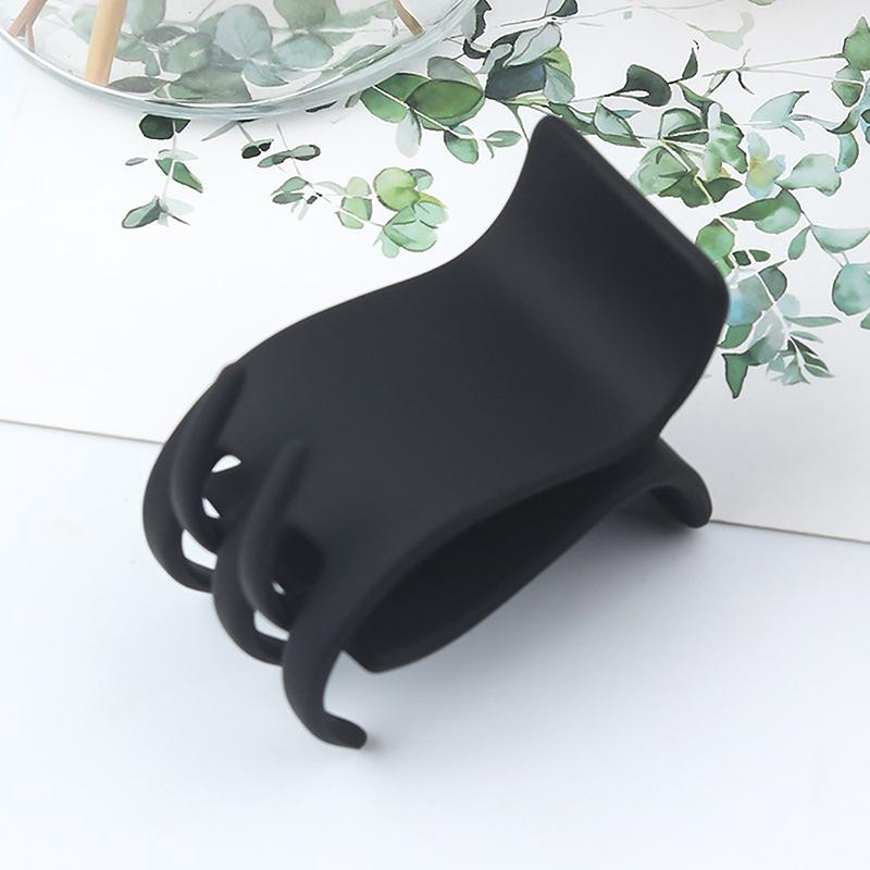 Minimalist Frosted Small Grab Clip Ponytail Hair Clip Versatile Side Hair Clip