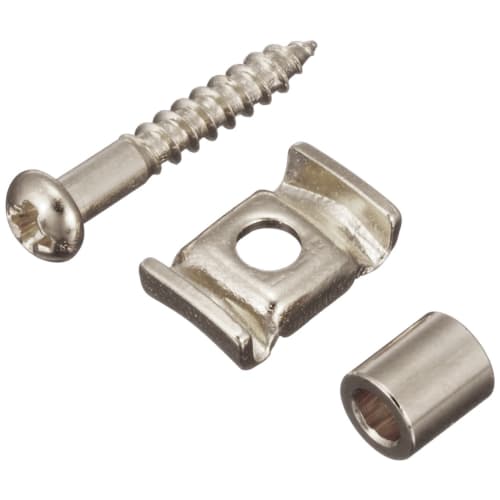 Scud String Retainer, Feather Shape, for Guitar, with 5mm Spacer, Nickel, SR-GW50N