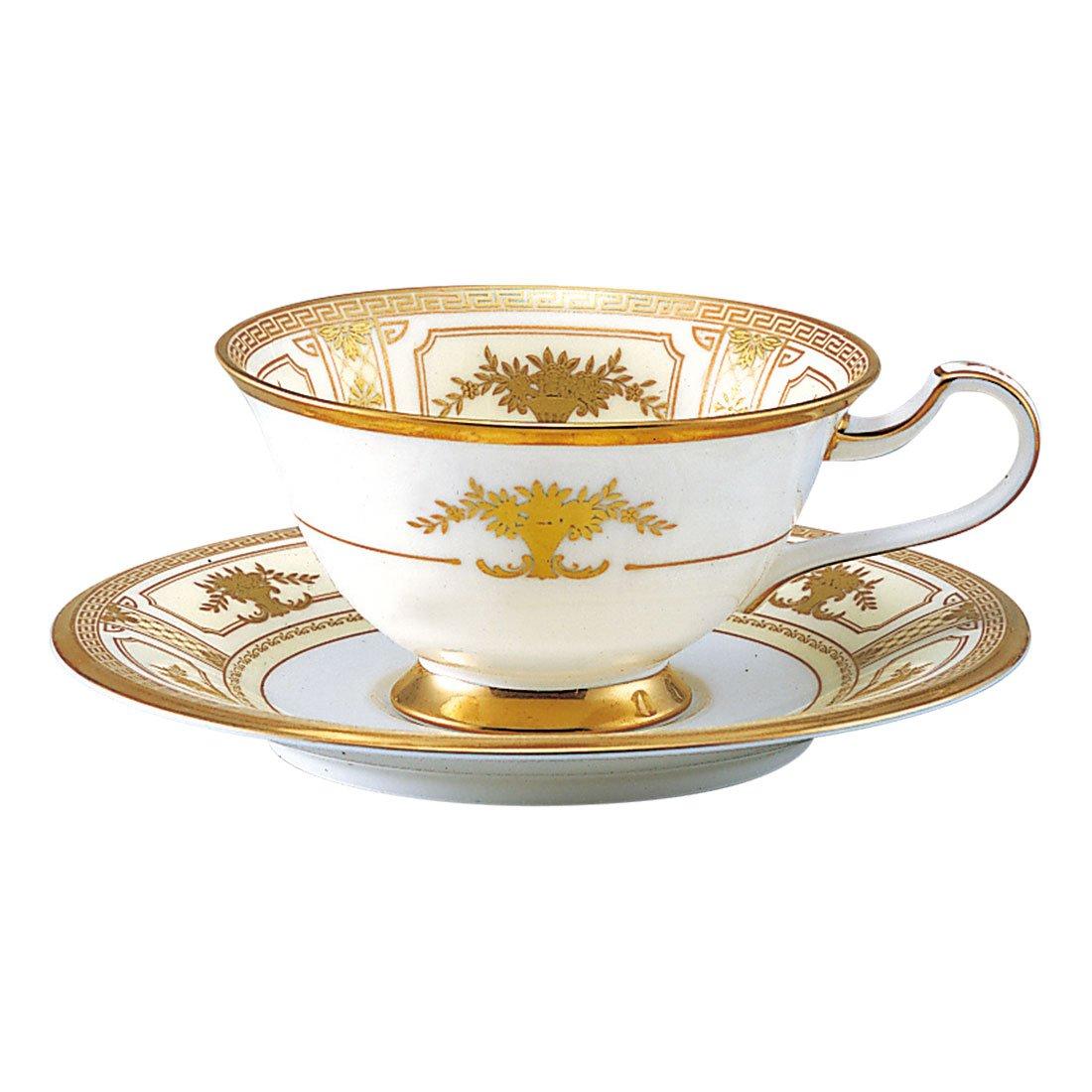 

Noritake Imperial Suite Bone China Cup & Saucer (for both coffee and tea), 220cc, Y59587/9984