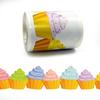 New Self Adhesive Chalkboard Board Border Snowman Paper Border Classroom Decors Rainbow 7cm Decorative Stickers Christmas Party