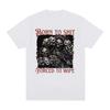 T-shirt Classici Film Horror Silent-Hill e Resident-Evil Nera Taglia L Traspirante Top Moda Estiva da Strada