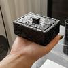 Large Capacity Cotton Swab Jar Ceramic Toothpick Holder Jewelry Storage Box  for Living Room