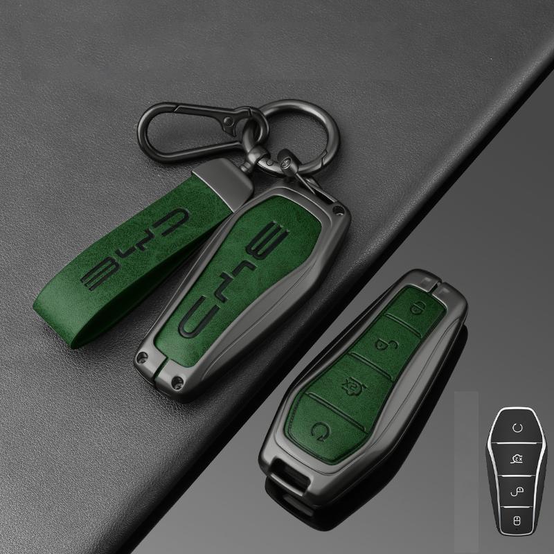 Car Key Case Cover Protector Shell Holder For BYD PLUS Song Pro MAX Yuan Atto 3 Han EV Dolphin Lied Tang Dm Qin Accessories
