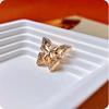 10pcs Metal Button DIY Craft High-Grade Inlaid Rhinestones Decorative Fashion Butterfly Shape Button Sewing Clothing Accessories