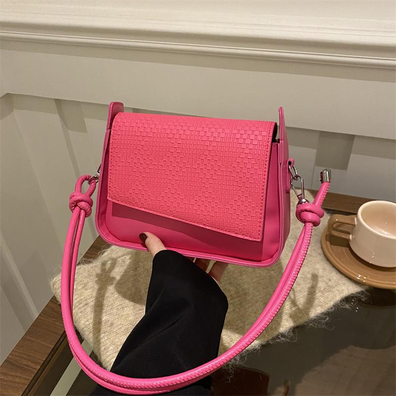 Square Sophisticated Small Tote Bag For Women With Textured Design And Phone Pocket