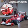 1/32 Scale Alloy Ferrari F1 Racing Car Toy Model with Retroactive Motion, Sound & Light Effects - Ideal for Kids' Racing Play & STEM Lea