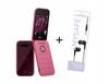 Nokia 2660 Flip 64 Mb / 128 Mb 4G (Lte) Pink Mobile Phone 1 Pc