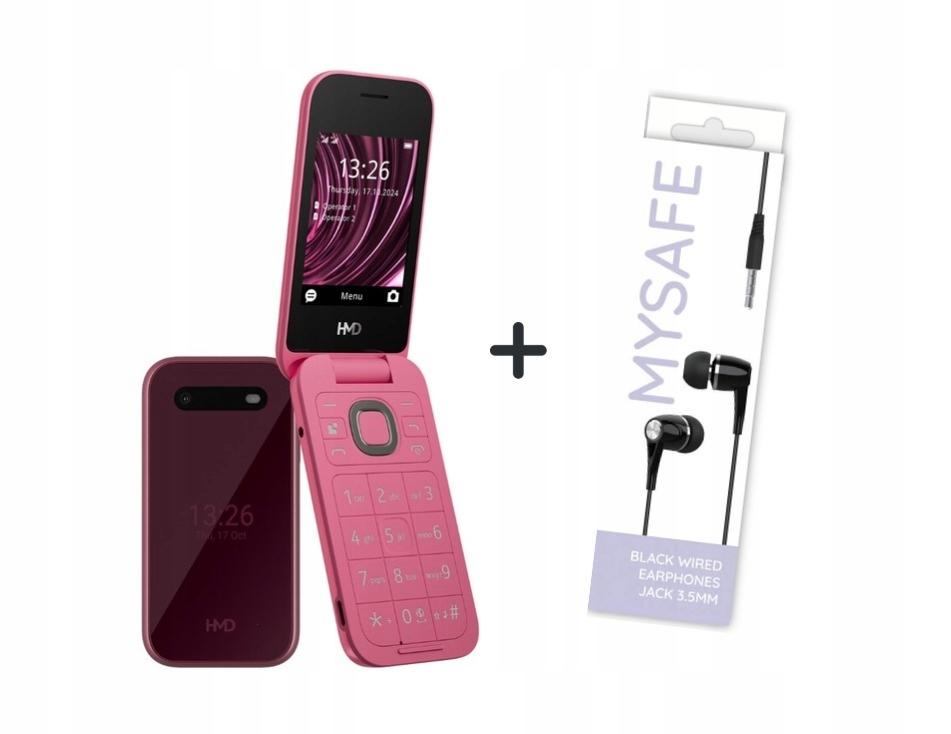 Nokia 2660 Flip 64 Mb / 128 Mb 4G (Lte) Pink Mobile Phone 1 Pc