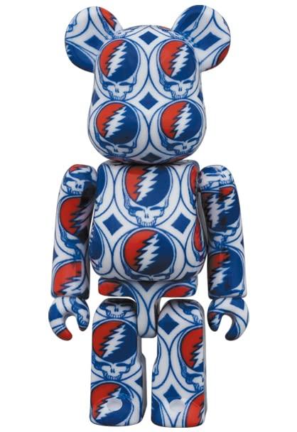 Bearbrick Grateful Dead GRATEFUL DEAD YOUR BE@RBRICK 100% & 400% (STEAL FACE)