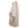 DRAWER 22AW 6525-299-0823 PRE1 Wool Reversible Fur Cape Coat 38 beigeUsed