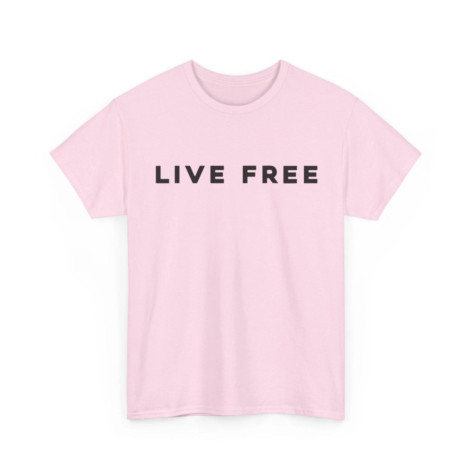 White Live Free T-Shirt XXL