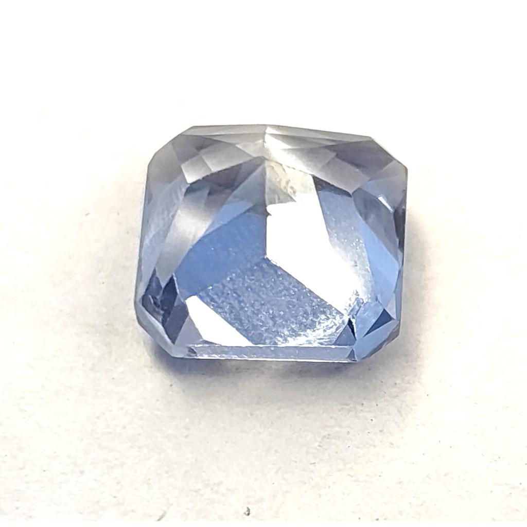 11-13 Ct Natural Blue Aquamarine Asscher Cut Beautiful Certified Loose Gemstone