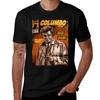 Maglietta a Fumetti TV Show Columbo Comoda Maglietta da Lavoro