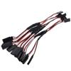Airplane 150/200/300mm Y Extension Cable Servo Connection Wire RC Servo Extension Wire RC Car Cable
