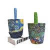 Von Van Gogh inspirierte kleine Bucket Bag - Alltagshandtasche für Ausflüge, Arbeit oder Mittagessen