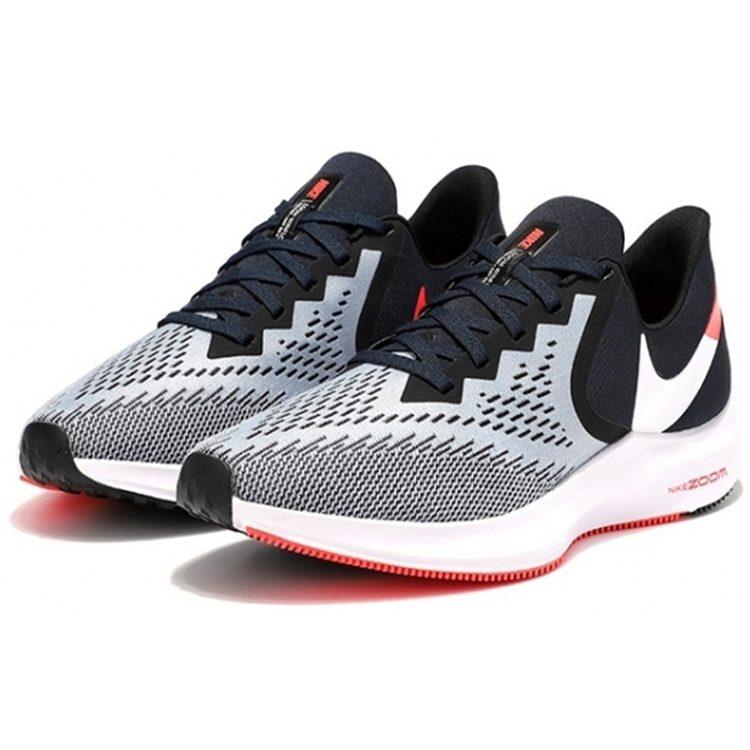 Nike Air Zoom Winflo 6 'Grigio Nero Bianco' CW3171-461