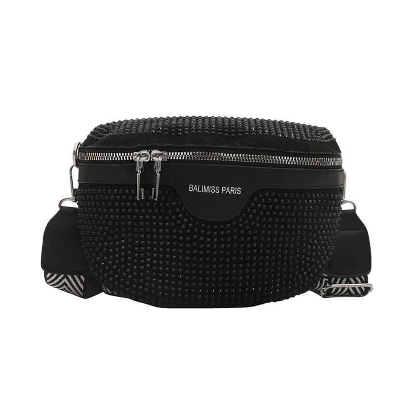 2025 new bag simple and fashionable personalized summer shoulder bag messenger bag fanny pack beautiful niche design breast bag