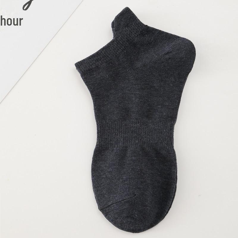 Chaussettes courtes et mi-hautes en coton pour hommes - Collection printemps/été/automne, déodorantes et absorbantes de la transpiration, design bas tendance