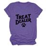 Temperament Casual Versatile Crew Neck Women's Short Sleeve T-Shirt