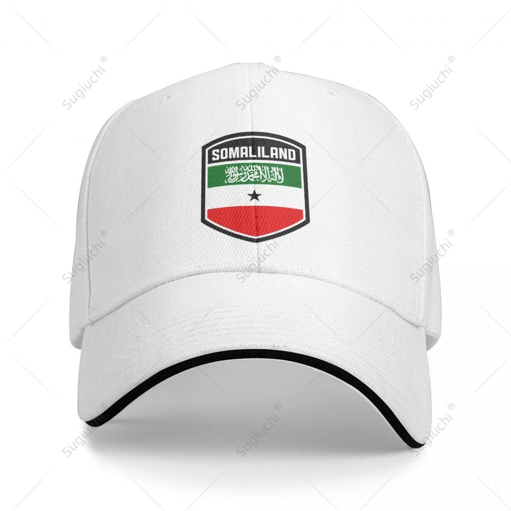 Multifunction Somaliland Flag Shield Sandwich Baseball Cap Unisex Sports Casual Caps Golf Hat Fishing Outdoors