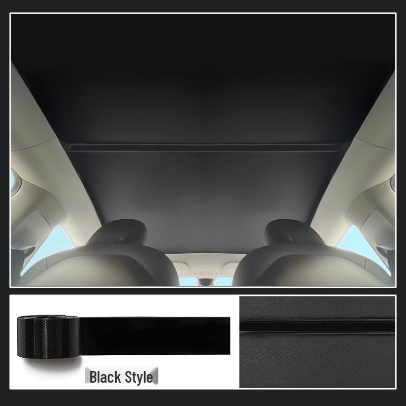 Tesla Model Y Střešní okno Sluneční clona Pás: Perfektní střih, elegantní design, žádné mezery