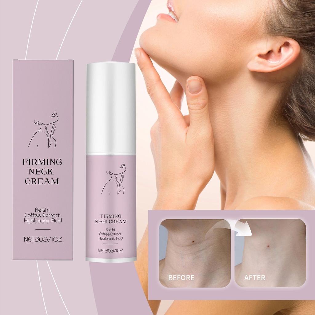 Anti-wrinkle And Anti-aging Neck Cream Moisturizes, Evens Out Skin Tone, Tightens Skin, And Rejuvenates The Skin.