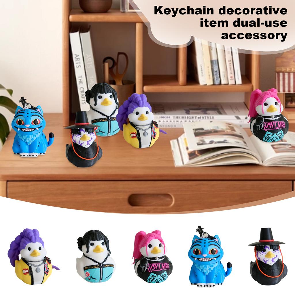 This 3D Printed Keychain Charm Combines Exquisite Craftsmanship With  Fan Style. It Can Be Used As A Dual-purpose Accessory, Storing Keys Or Di