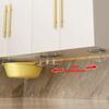 Self Adhesive Pot Lid Rack Stainless Steel Sink Sponge Organizer Durable Wall Hooks  for Kitchen